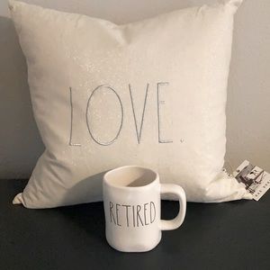 Rae Dunn “Retired” Mug (Large) New